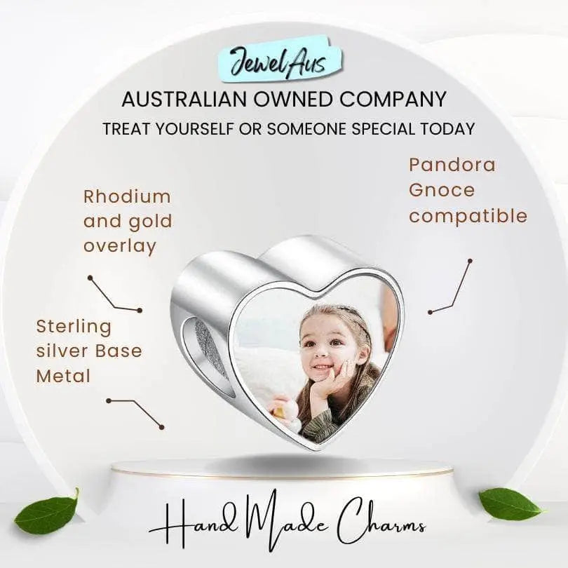 jewelaus CHARMS Custom Photo Bracelet Charm