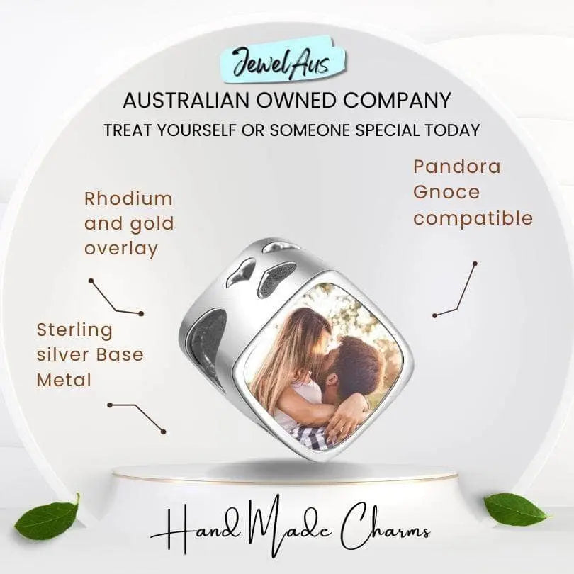jewelaus CHARMS Custom Photo Bracelet Charm