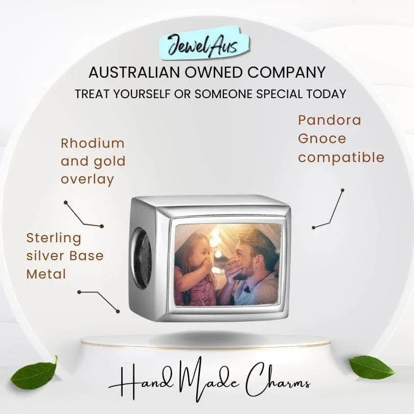 jewelaus CHARMS Custom Photo Bracelet Charm
