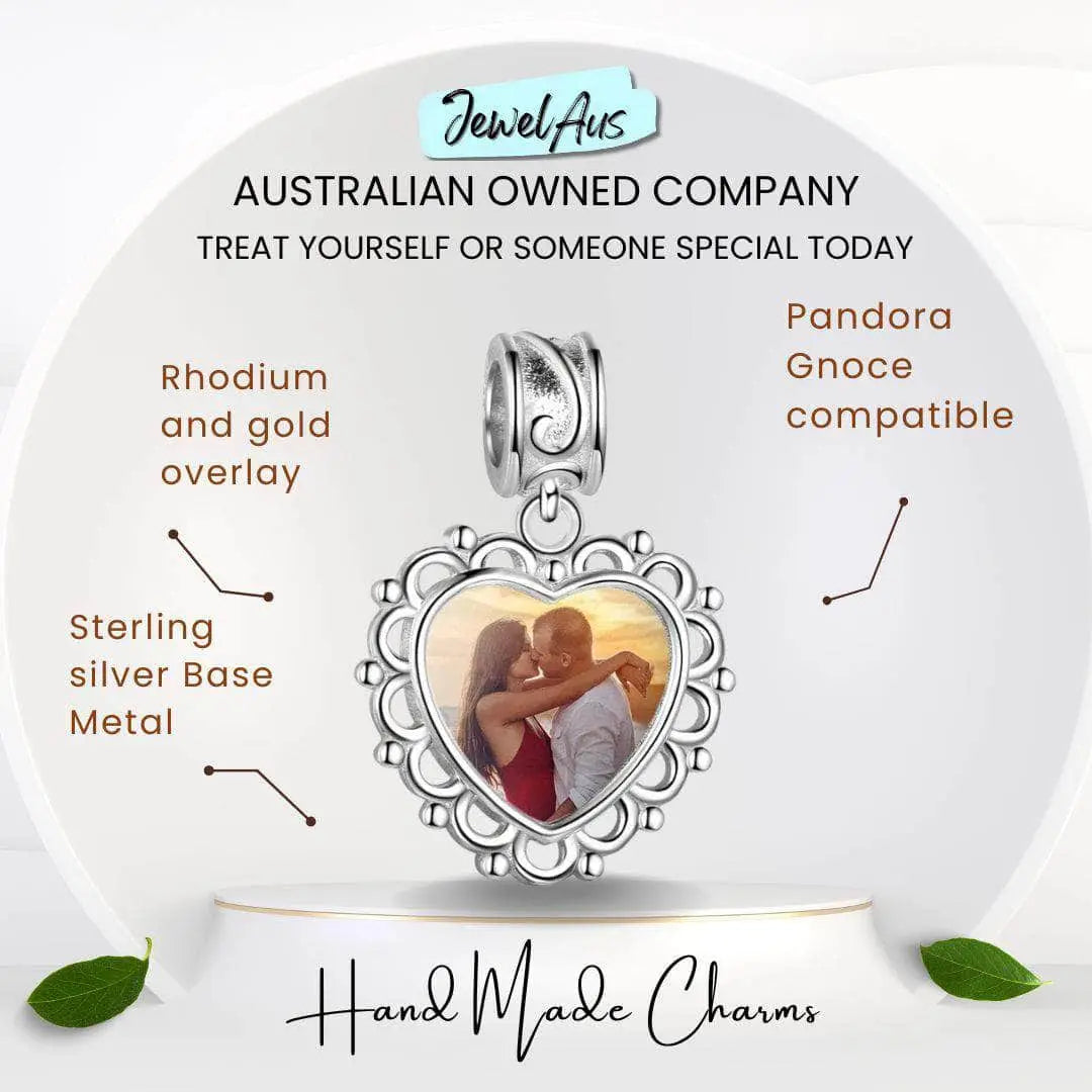 jewelaus CHARMS Custom Photo Bracelet Charm