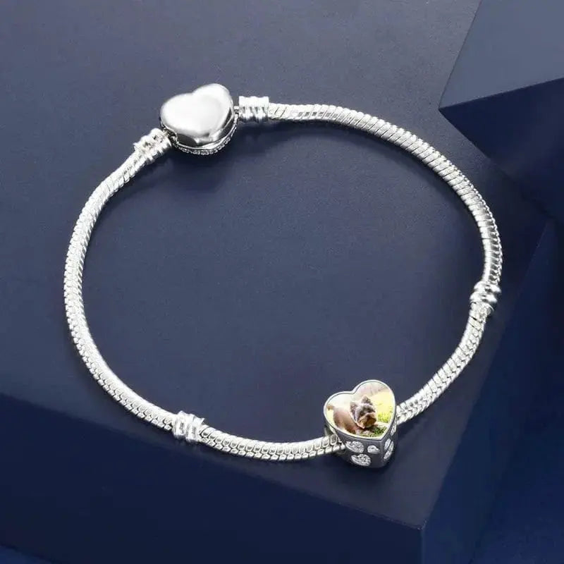 jewelaus CHARMS Custom Photo Bracelet Charm