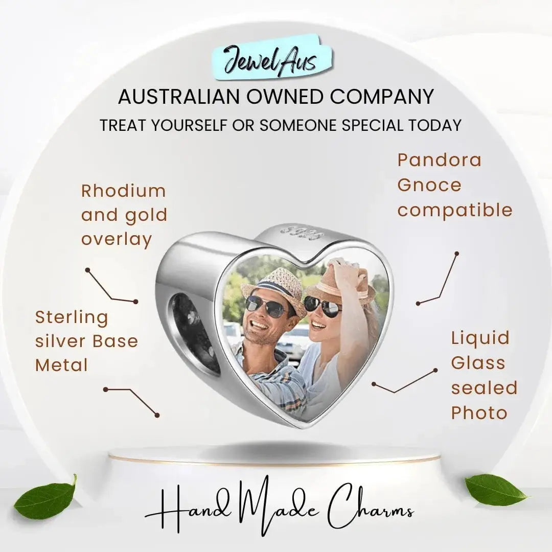 jewelaus CHARMS Custom Photo Bracelet Charm