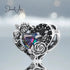 Dark Nights Heart Charm jewelaus