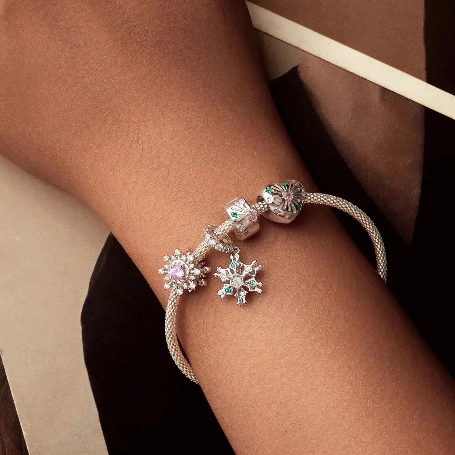 Dazzling Heart Charm jewelaus