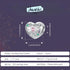 jewelaus CHARMS Dazzling Heart Charm