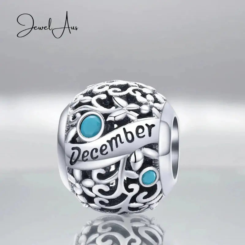 jewelaus CHARMS December Birthstone Charm