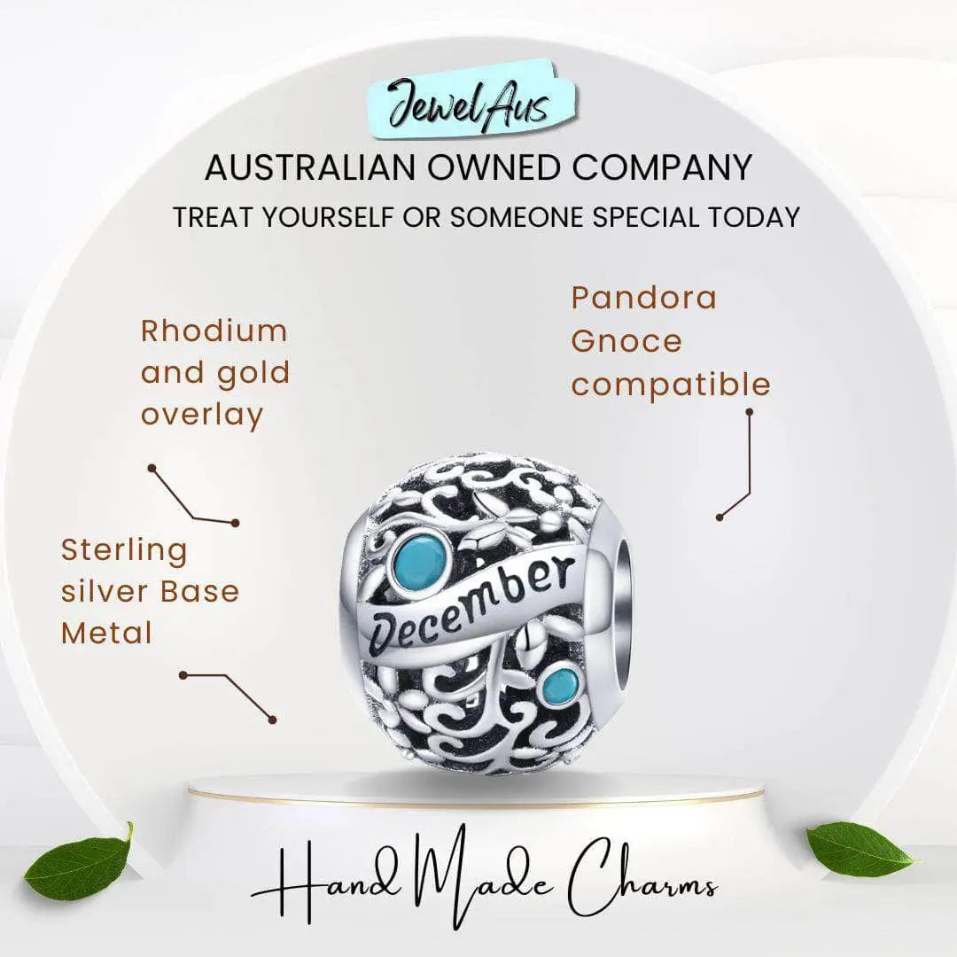 jewelaus CHARMS December Birthstone Charm