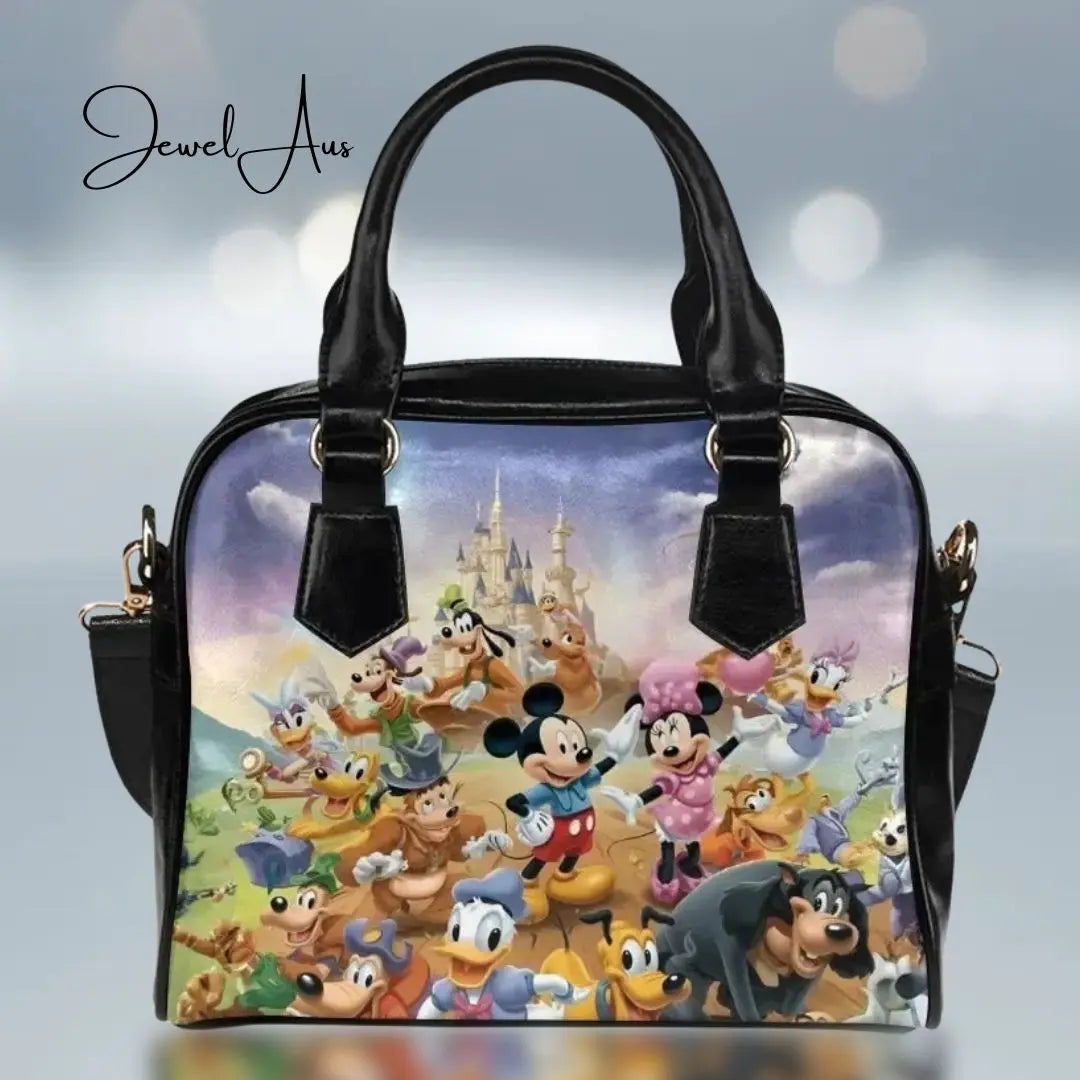 Disney Themed Shoulder Handbag Inkedjoy