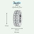 jewelaus CHARMS Double Layer Spacer Charm