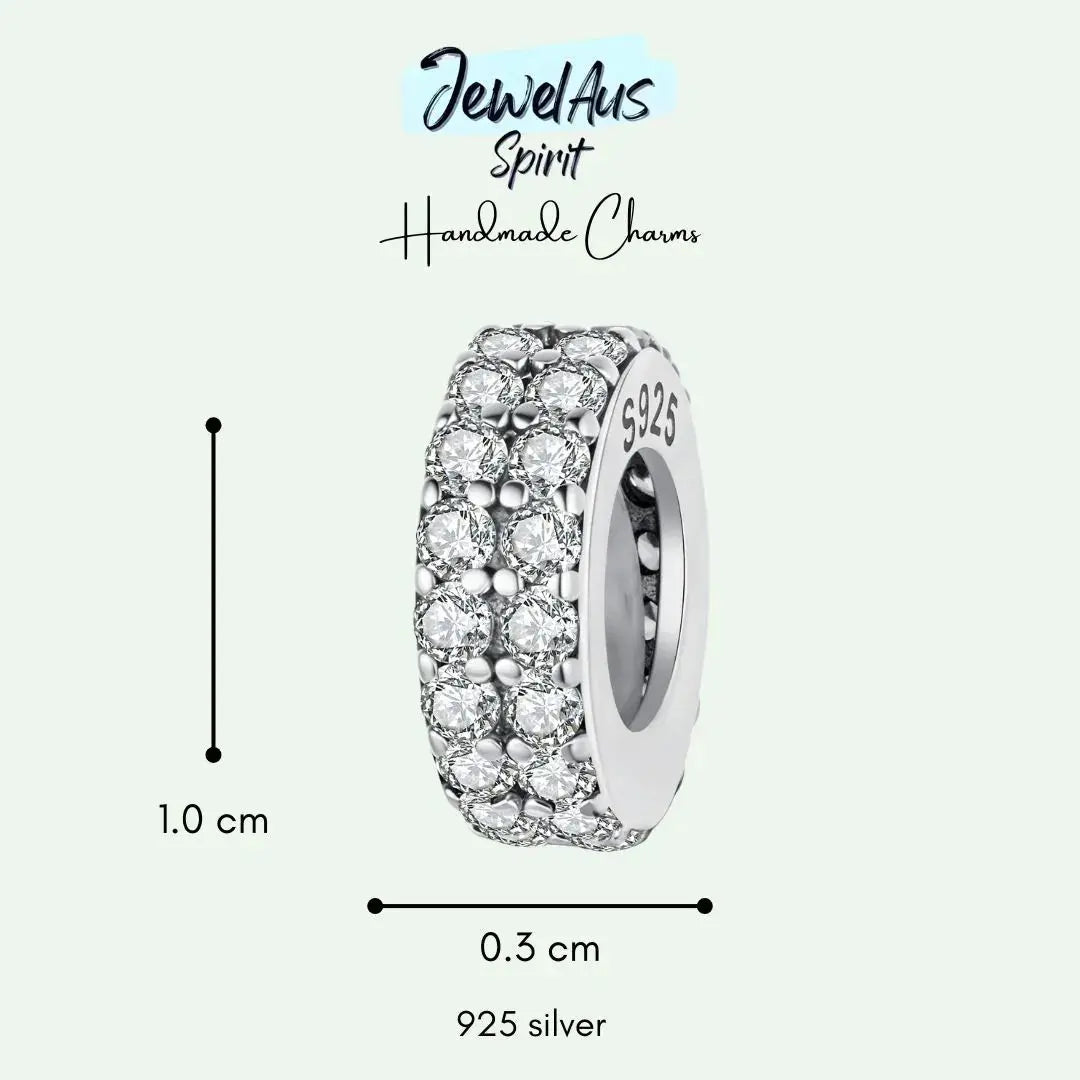 Double Layer Spacer Charm jewelaus