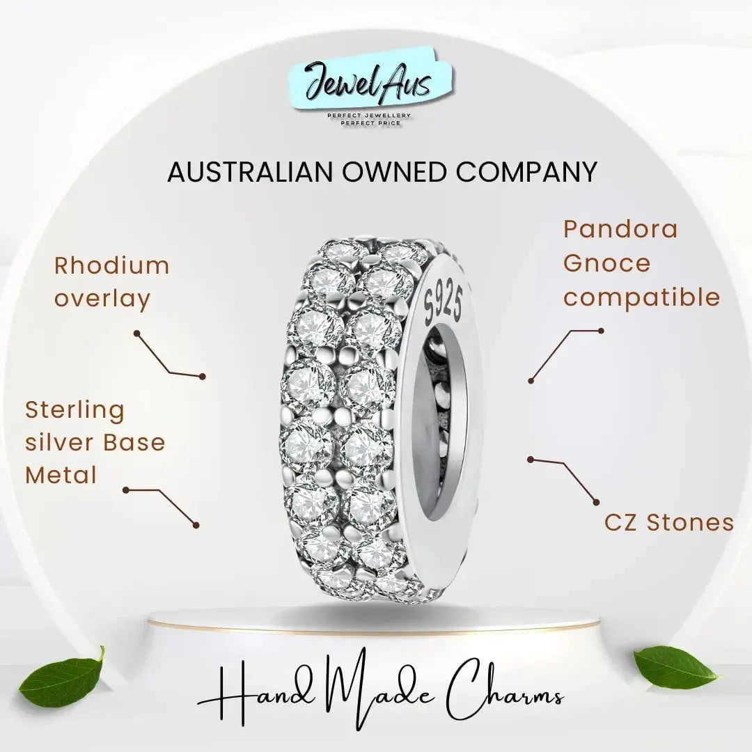 jewelaus CHARMS Double Layer Spacer Charm