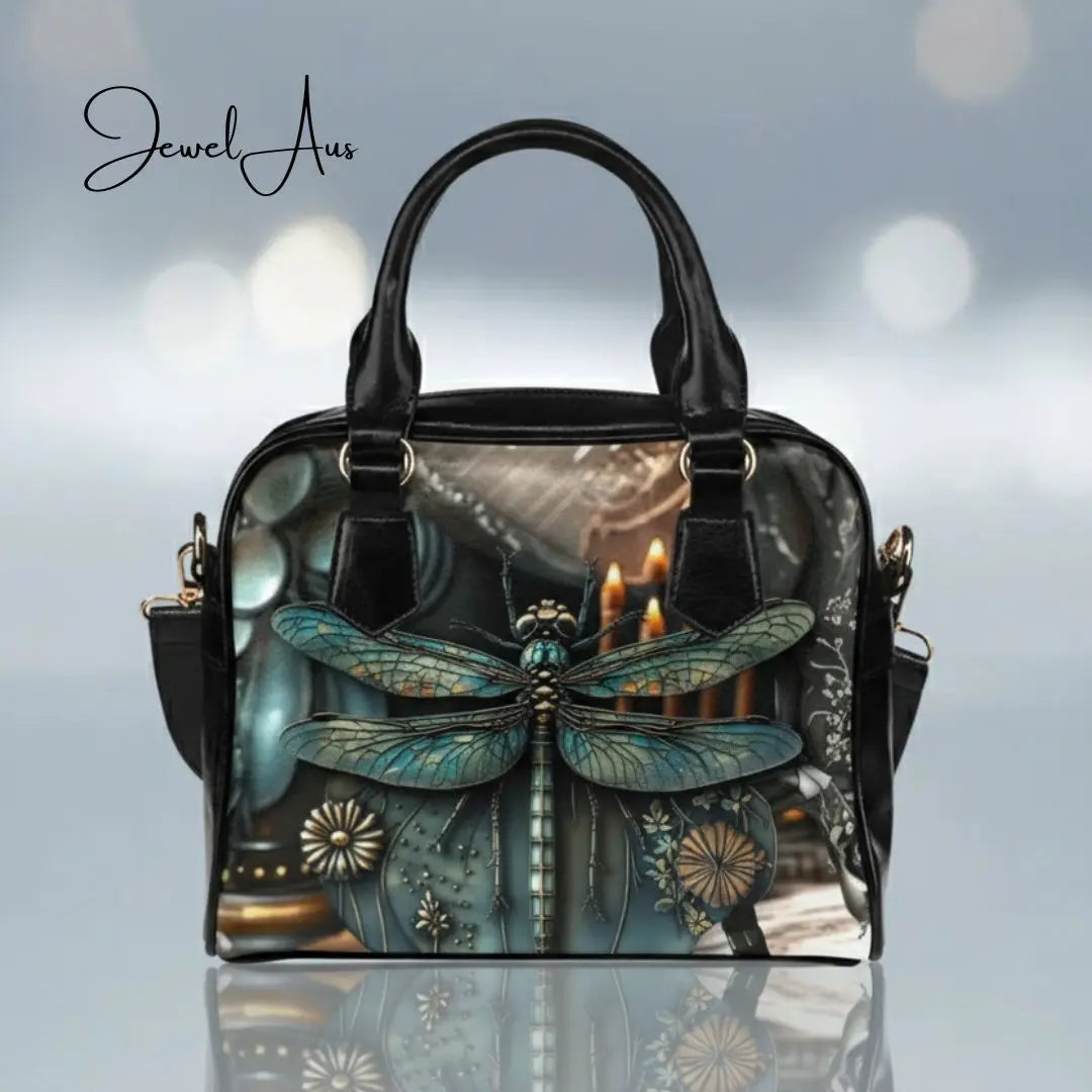 Dragonfly Shoulder Handbag Inkedjoy
