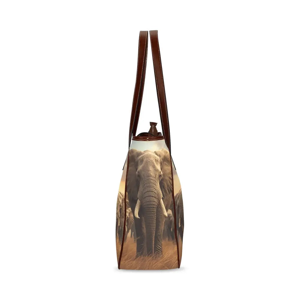 Elephant Classic Tote Bag Inkedjoy
