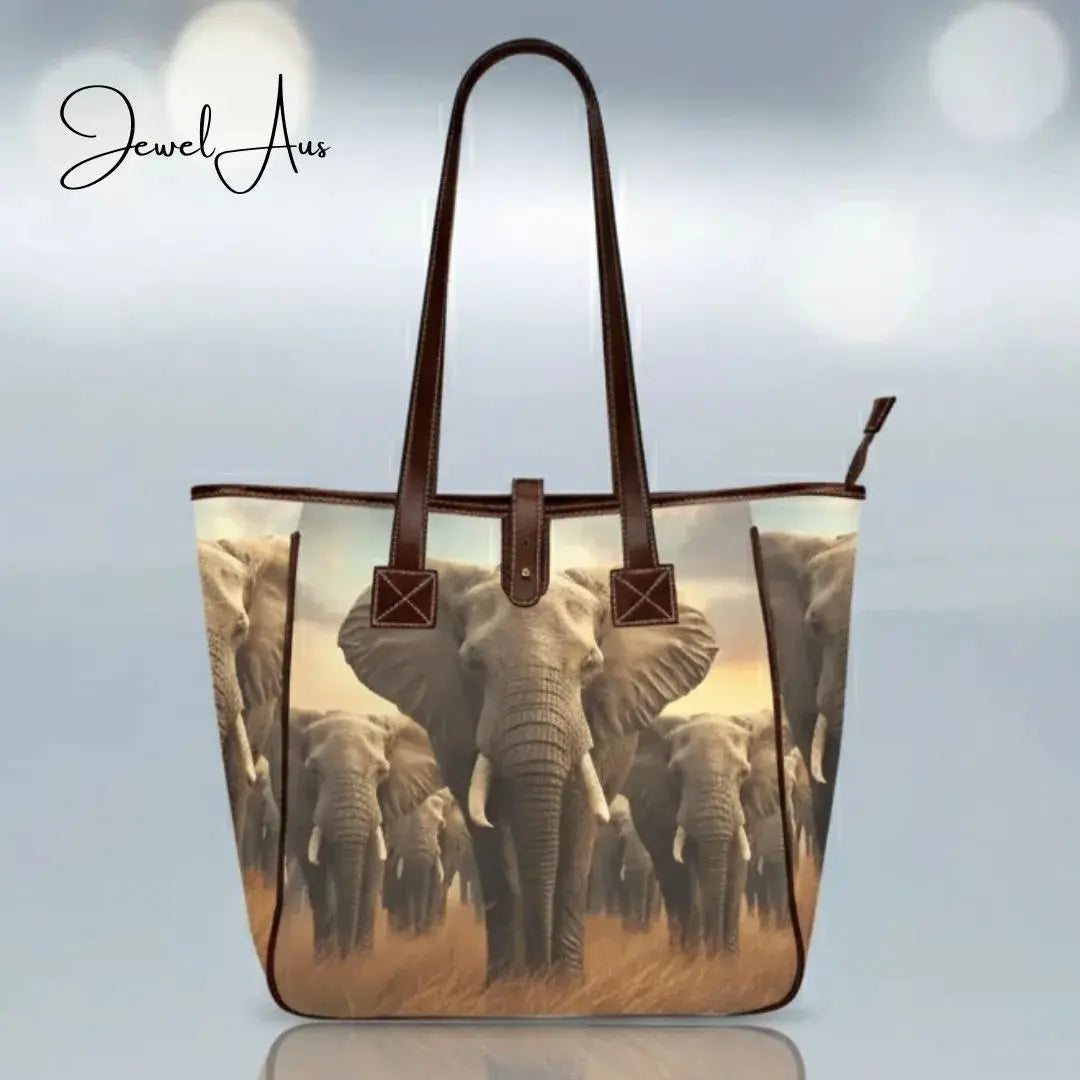 Elephant Classic Tote Bag Inkedjoy