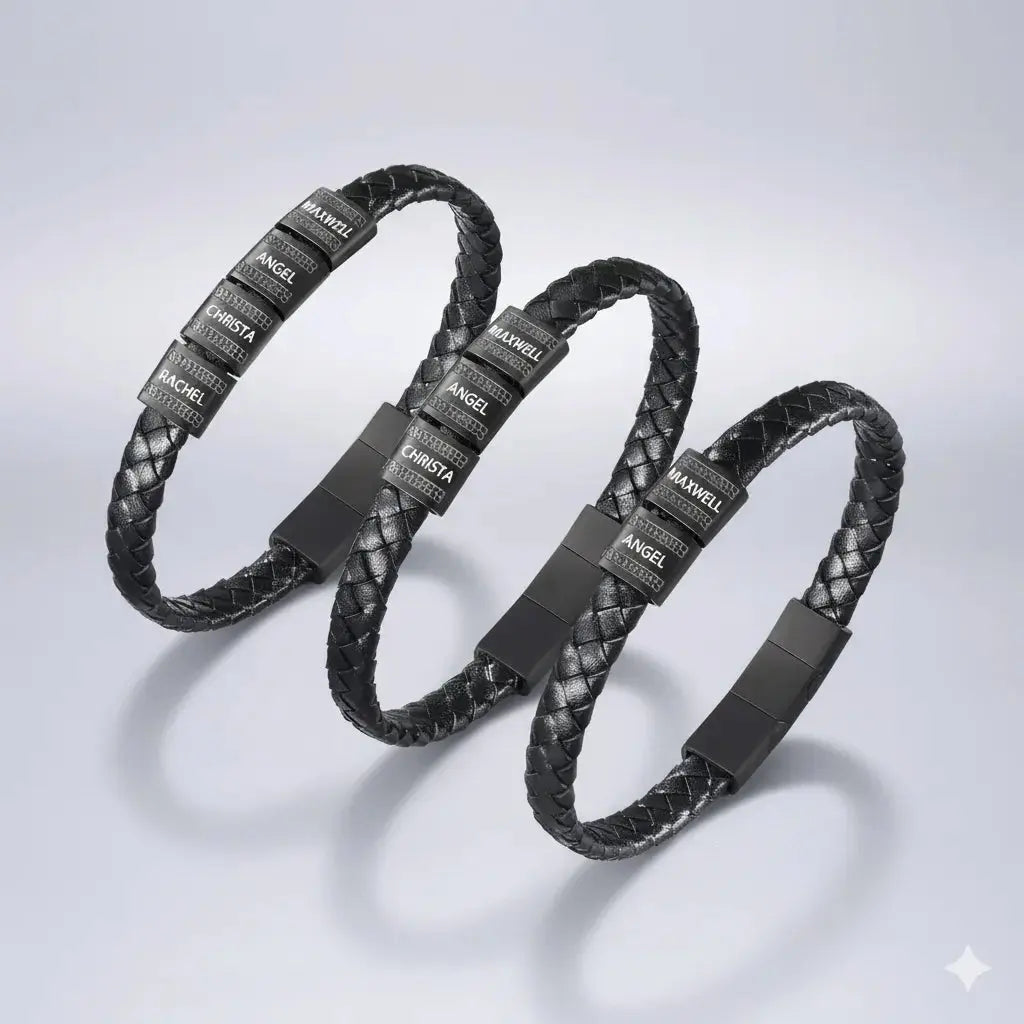 Engraved Name Bracelet jewelaus