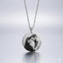 Engraved Stainless Steal Photo Necklace jewelaus