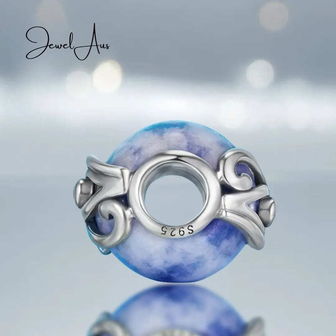 Eye of Horus Lapis stone charm jewelaus