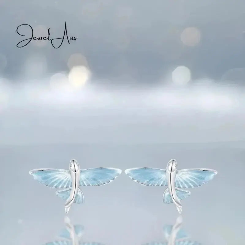 jewelaus Earrings Flying Fish Earrings