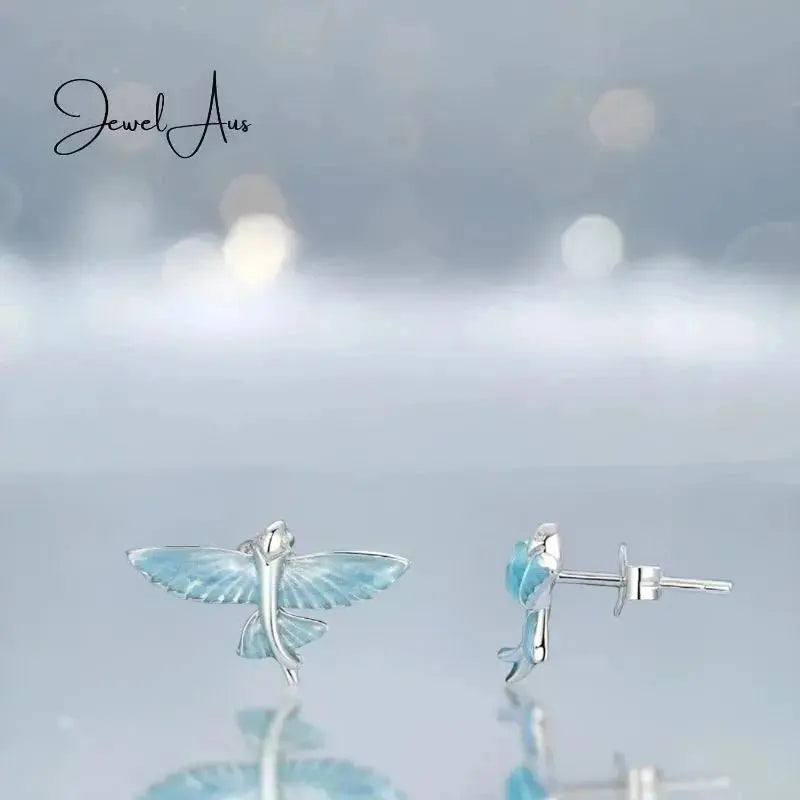 jewelaus Earrings Flying Fish Earrings