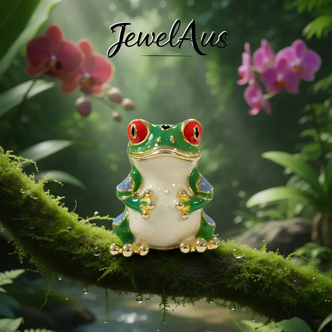 jewelaus CHARMS Forest Tree Frog Charm