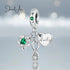 Four leaf clover charm jewelaus
