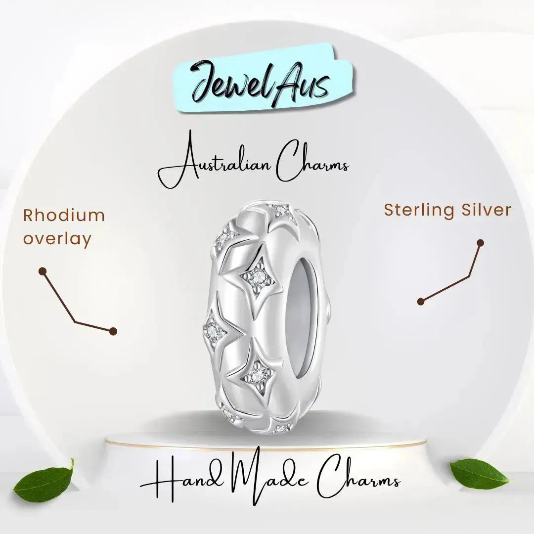 jewelaus CHARMS Gem Star Stopper Charms