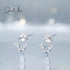 jewelaus Earrings Gemmed Water Drop Earrings