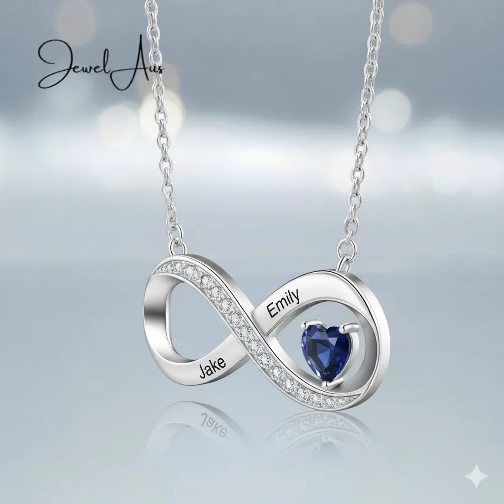 Sterling Silver Infinity Necklace