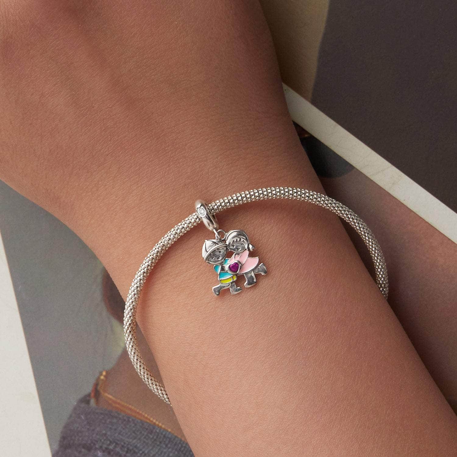 jewelaus CHARMS Girl Boy Pendant Charm