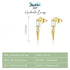 jewelaus Earrings Gold Geometric Earrings