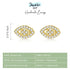 Gold Magic Eye Earrings jewelaus