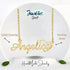 jewelaus Necklace Gold Standard Name Necklace