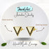 jewelaus Earrings Gold triangle Earrings