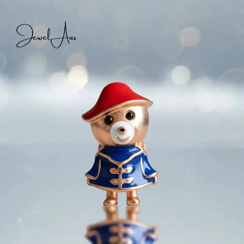 jewelaus CHARMS Exclusive to Jewelaus Golden Bear Bead Charm