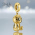 jewelaus CHARMS Golden Patchwork Bear
