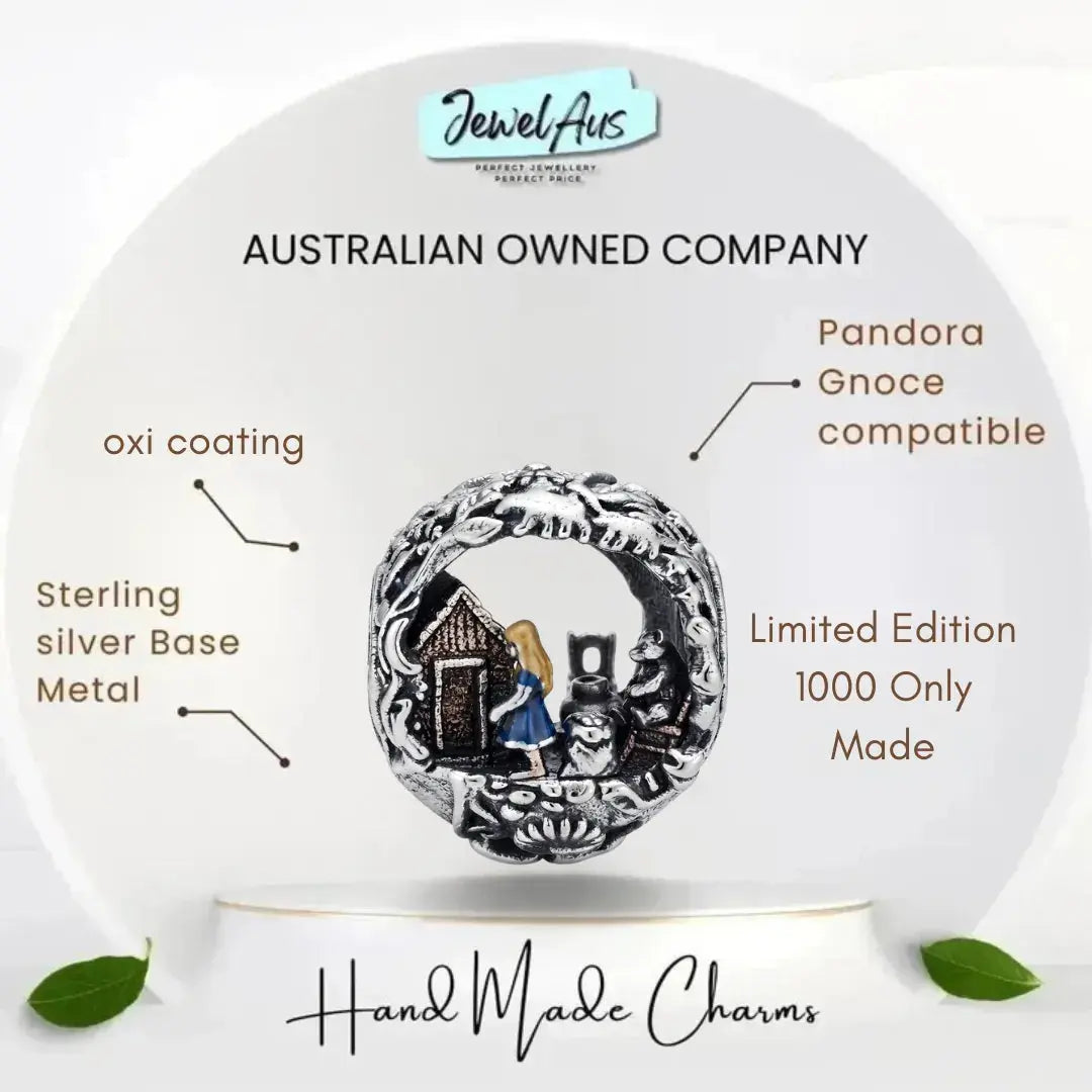 jewelaus CHARMS Goldilocks and the Three Bears Charm