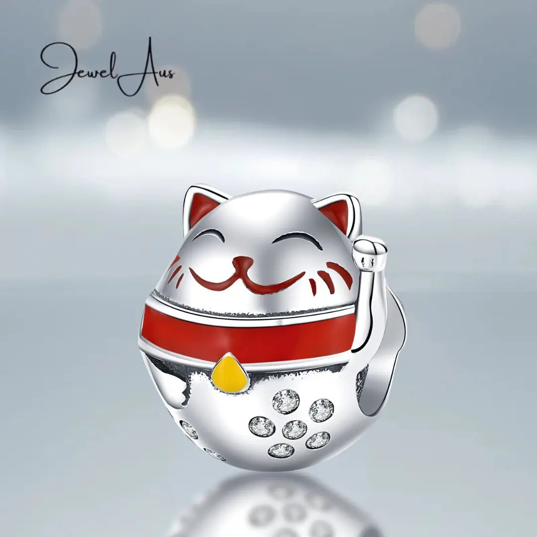 Good Luck Maneki neko charm jewelaus