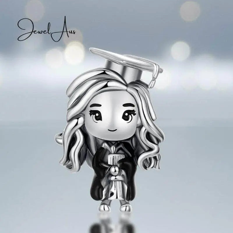 shipped in AUS CHARMS Graduation Girl Charm