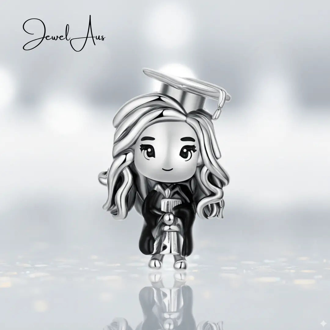 shipped in AUS CHARMS Graduation Girl Charm