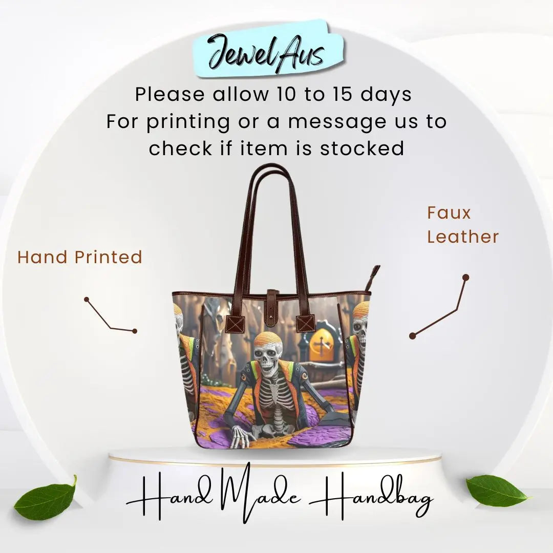 Halloween Horror Classic Tote Bag Inkedjoy