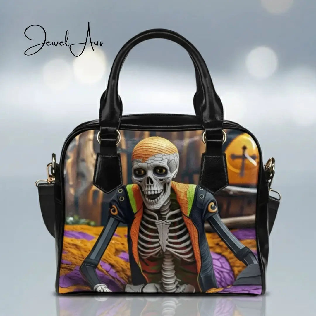 Halloween Horror Shoulder Handbag Inkedjoy