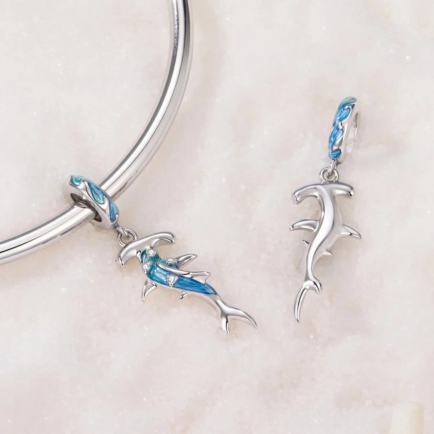 jewelaus CHARMS Hammerhead Shark Charm
