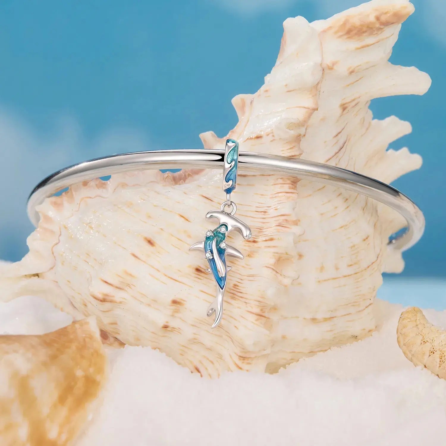 jewelaus CHARMS Hammerhead Shark Charm