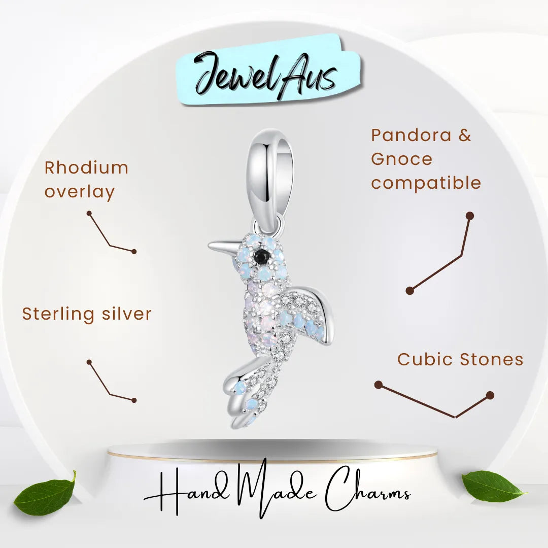 Hummingbird Charm