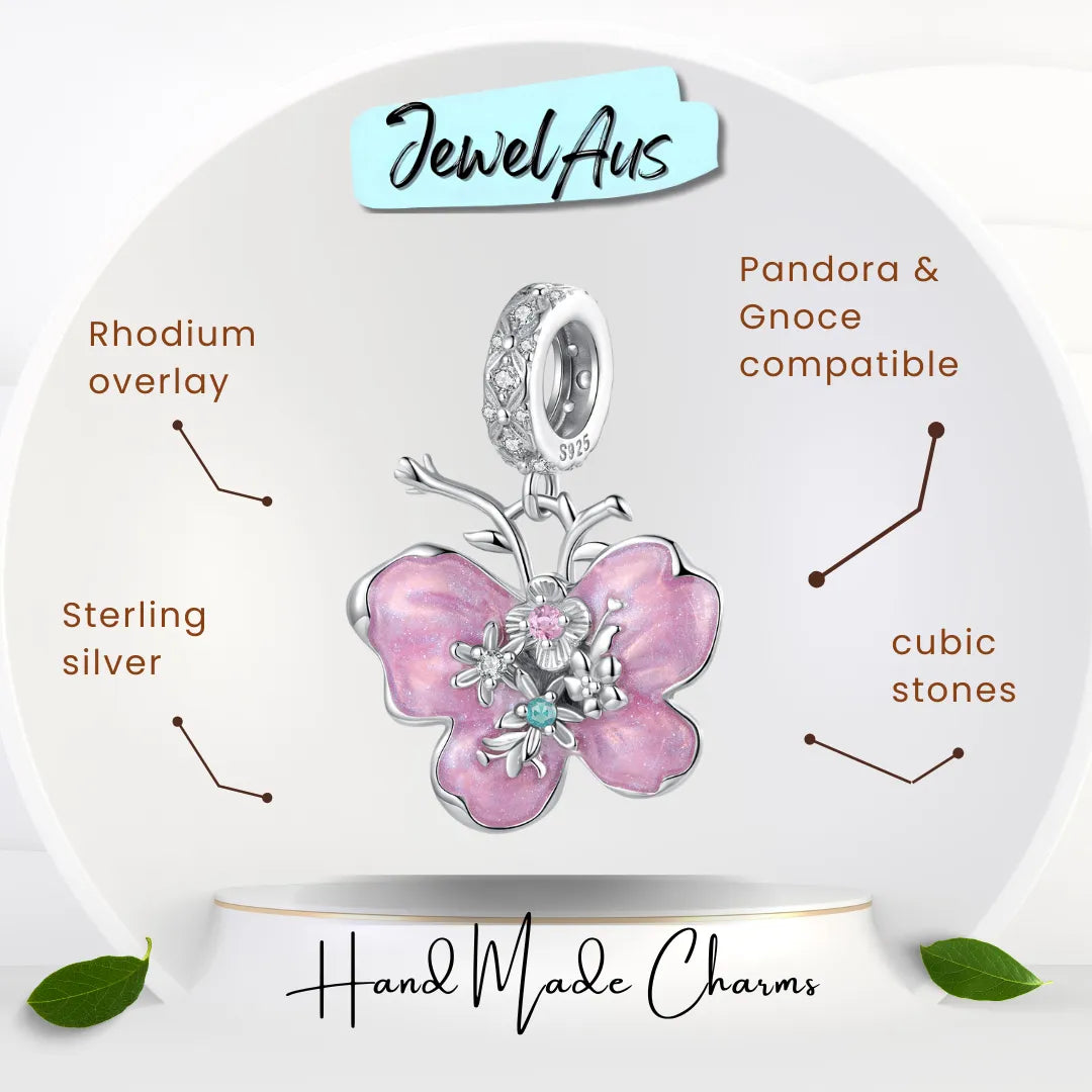 Summer Butterfly Charm