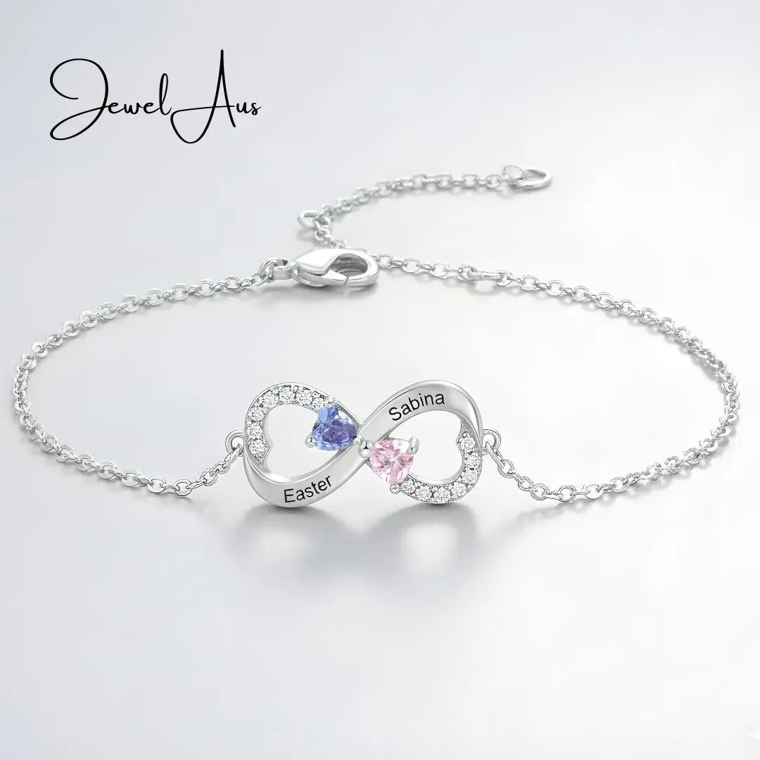 Heart Personalized Name Bracelet jewelaus