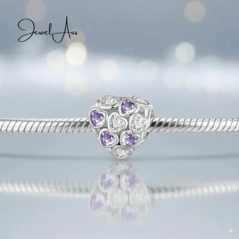 jewelaus CHARMS Hearts Within Hearts Charm