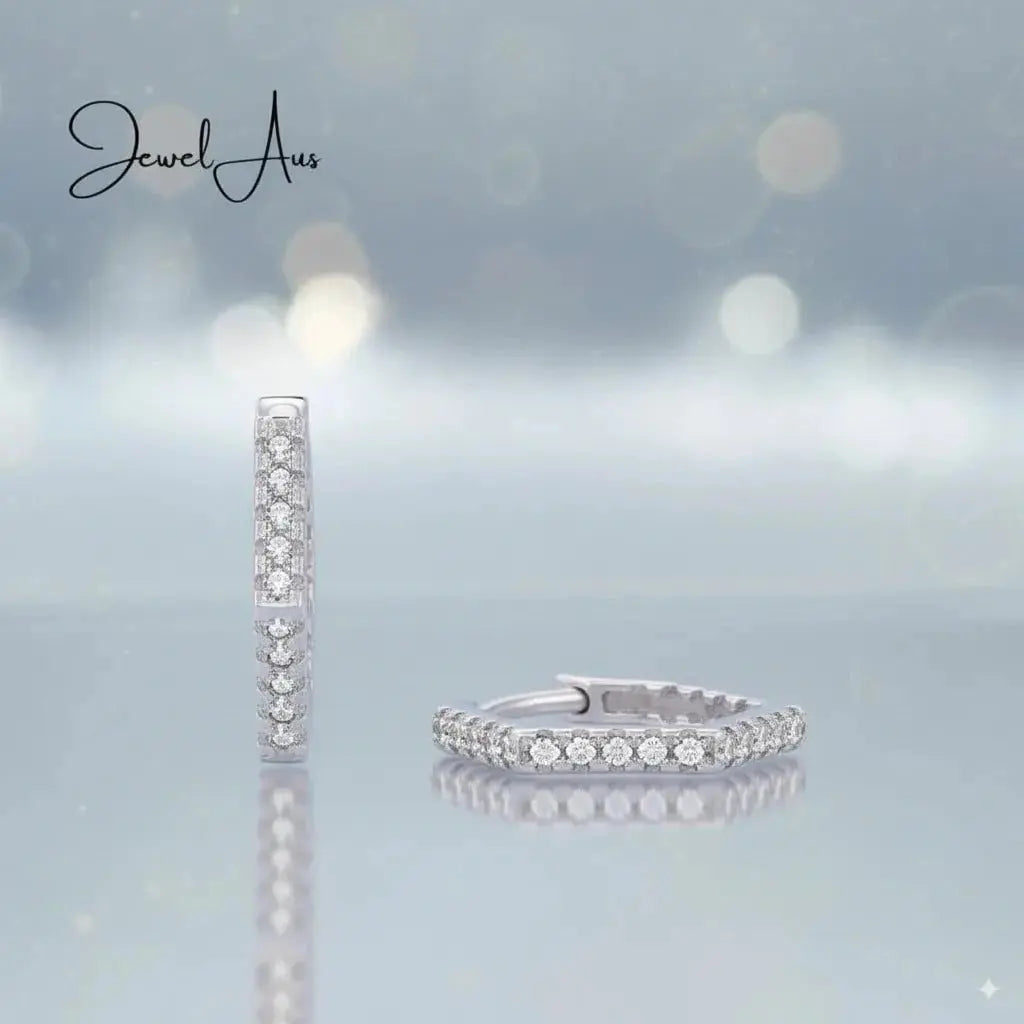 jewelaus Earrings Hexo Hoop Earrings