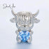 Highland Cow Charm jewelaus
