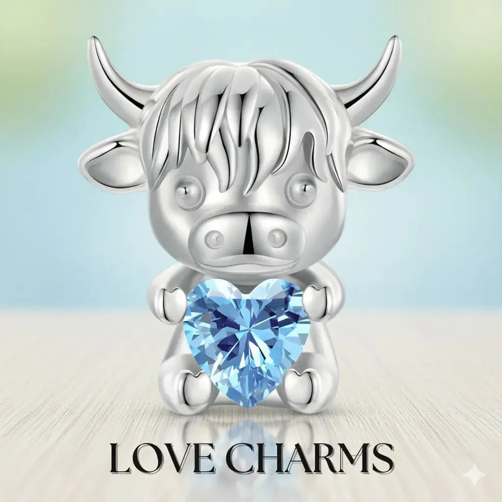 Highland Cow Charm jewelaus